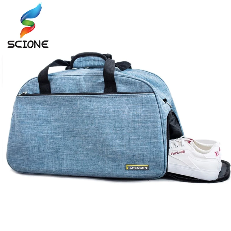 Популярная вместительная уличная спортивная сумка для спортзала женская