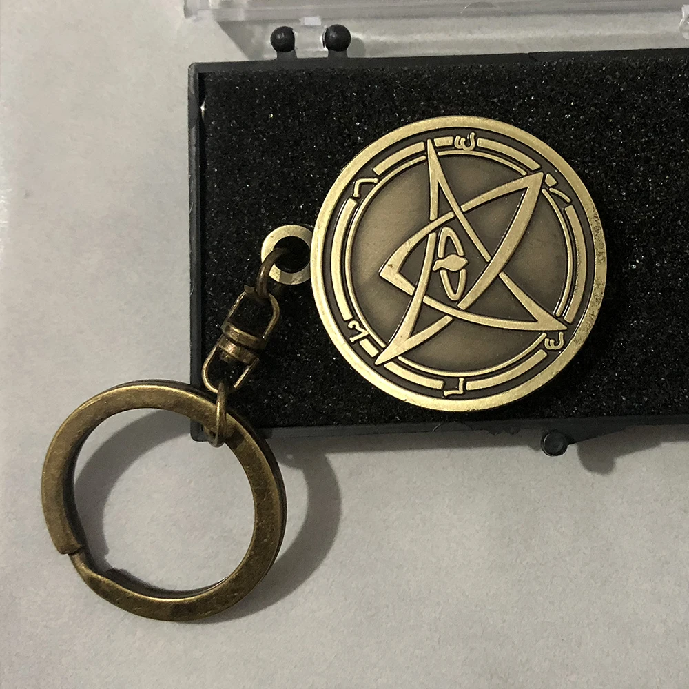 Брелок для ключей Cthulhu с пятиконечной звездой брелок кулоном в виде символа