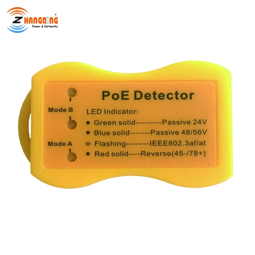 Pocket size PoE детектор Тестер быстро идентифицирует Тип Светодиодный дисплей