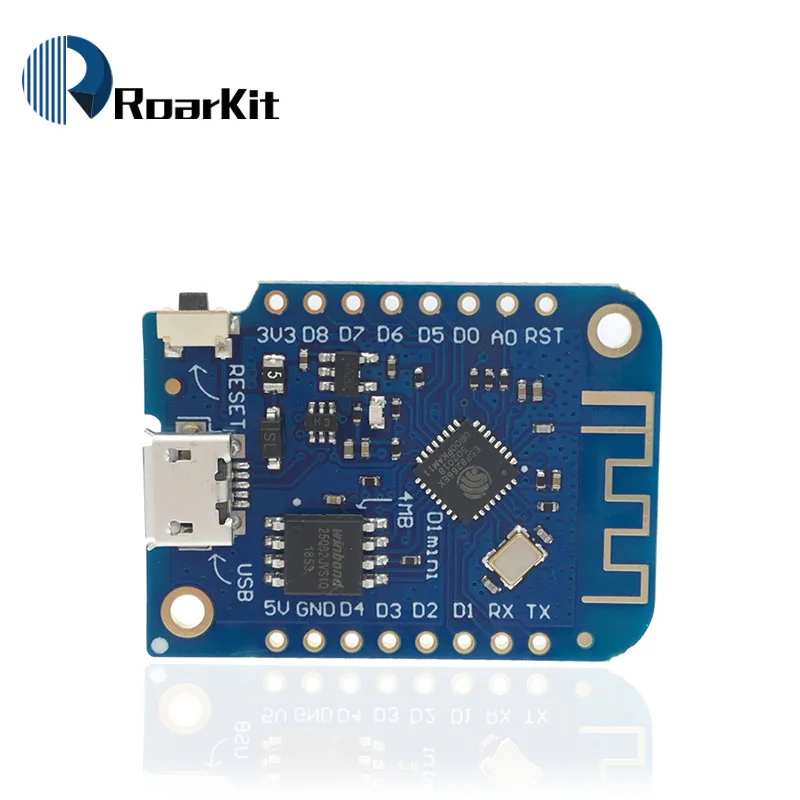 Макетная плата для Wemos D1 Mini V3.0.0 WIFI на основе ESP8266 CH340 CH340G Arduino Nodemcu V2