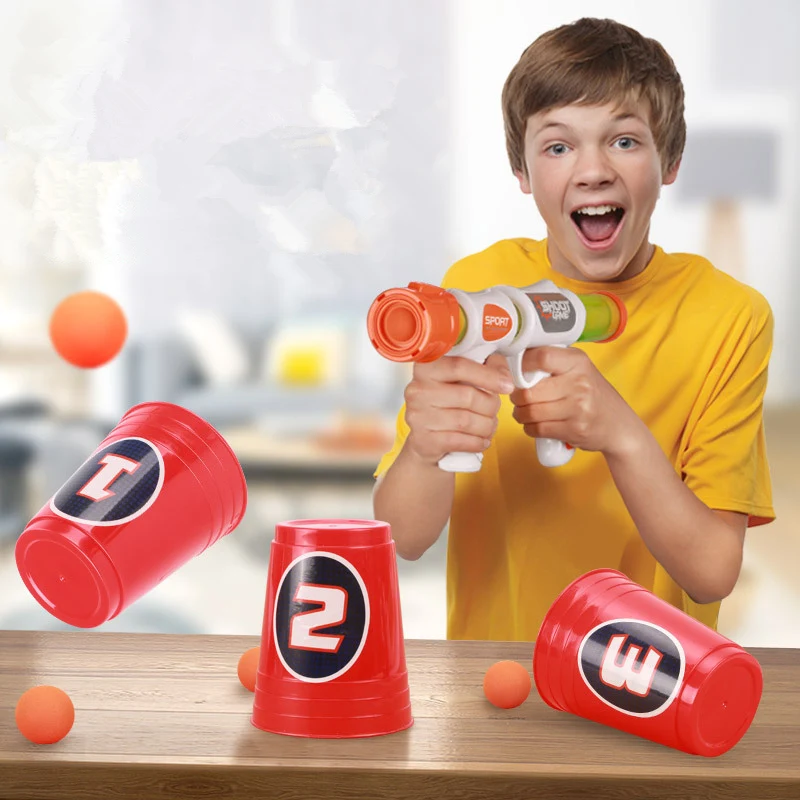 Лидер продаж детский Забавный игрушечный пистолет для стрельбы с мягкими пулями