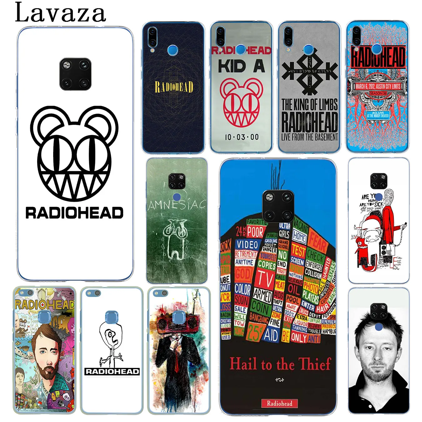 Чехол для телефона Lavaza Radiohead Великобритания Huawei Mate 30 10 20 Pro Lite Nova 5I 4 3i 3 2i 2 Y6 Prime