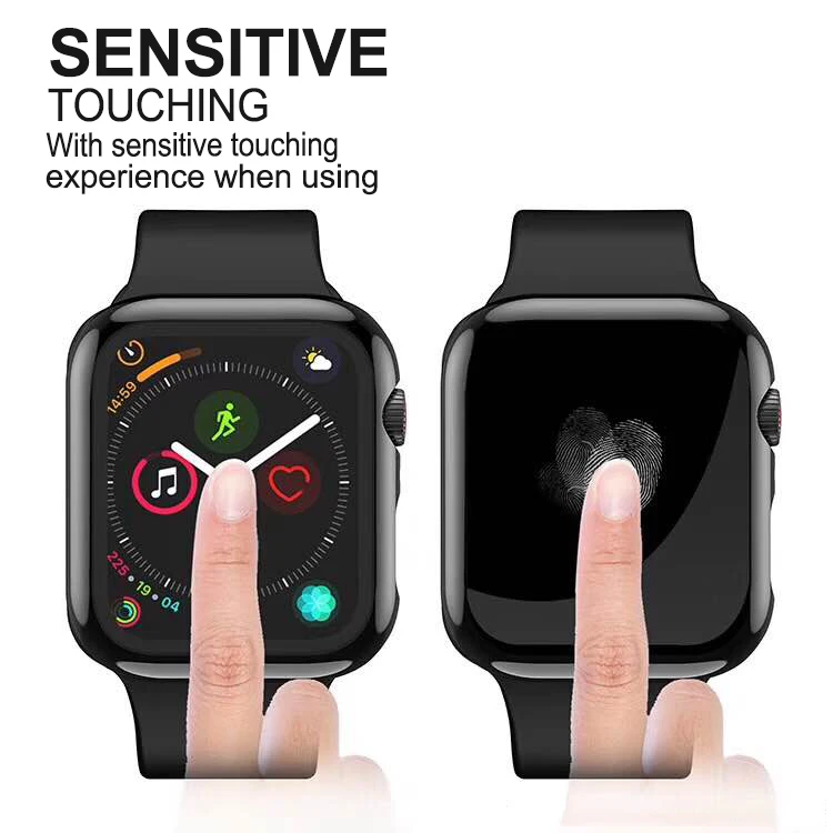 Закаленное стекло 20D для Apple Watch защитная пленка экрана 44 мм 38 42 40 серии 4 3 2 1 с