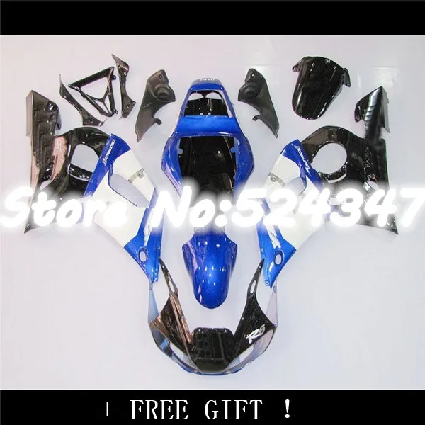 

B Injection Fairings For YZF600 R6 98 99 00 01 02 Plastics ABS Motorcycle Fairing Kit Bodywork Cowling Blue White Black