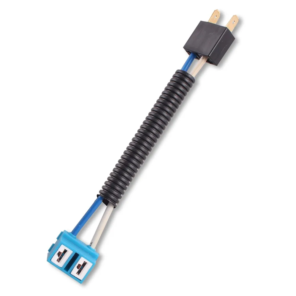 Отличный термостойкий разъем для лампы H7 типа изгиб штекер и гнездо легкая