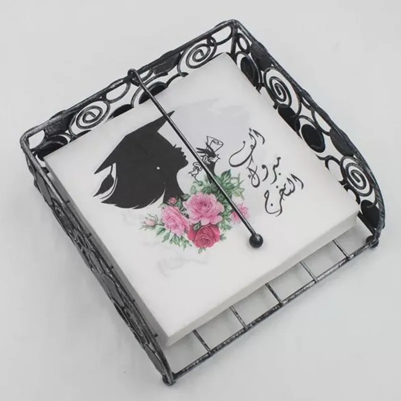 Красочная салфетка с принтом Арабская докторская Кепка для выпускного вечера