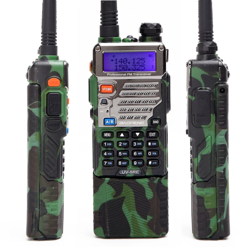 BaoFeng UV-5RE 8 Вт высокомощная портативная рация 3800 мАч 10 км УВЧ УКВ дальность пешего