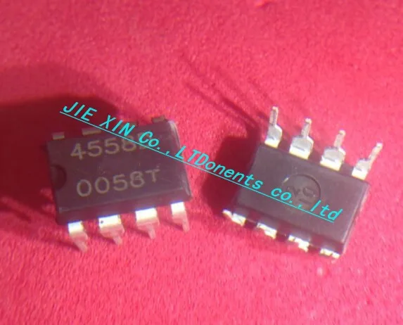 50 шт./лот JRC4558D 4558D двойной операционный усилитель NJM4558D JRC4558 DIP 8|free shiping| |