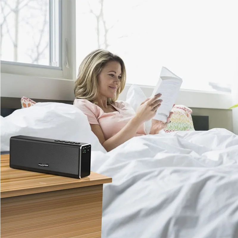 Haynie Super Bass 20 Вт Bluetooth динамик 4000 мАч Внешний аккумулятор портативный беспроводной металлический HIFI Динамик для телефона IOS и Android VS Piple