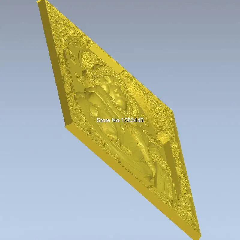 Высокое качество новая 3D модель для cnc резная фигура скульптура машина в STL файл