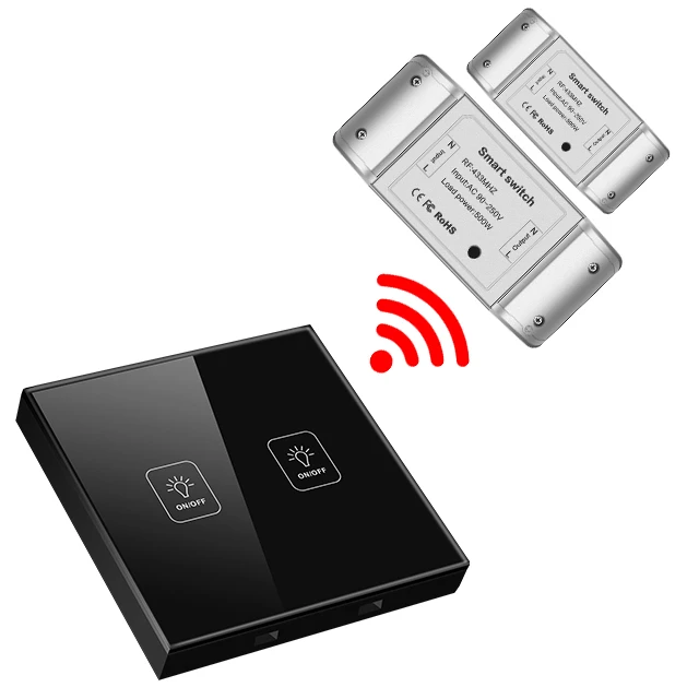 Беспроводной Touch Smart наклейка для выключателя света общий дом модификации Diy