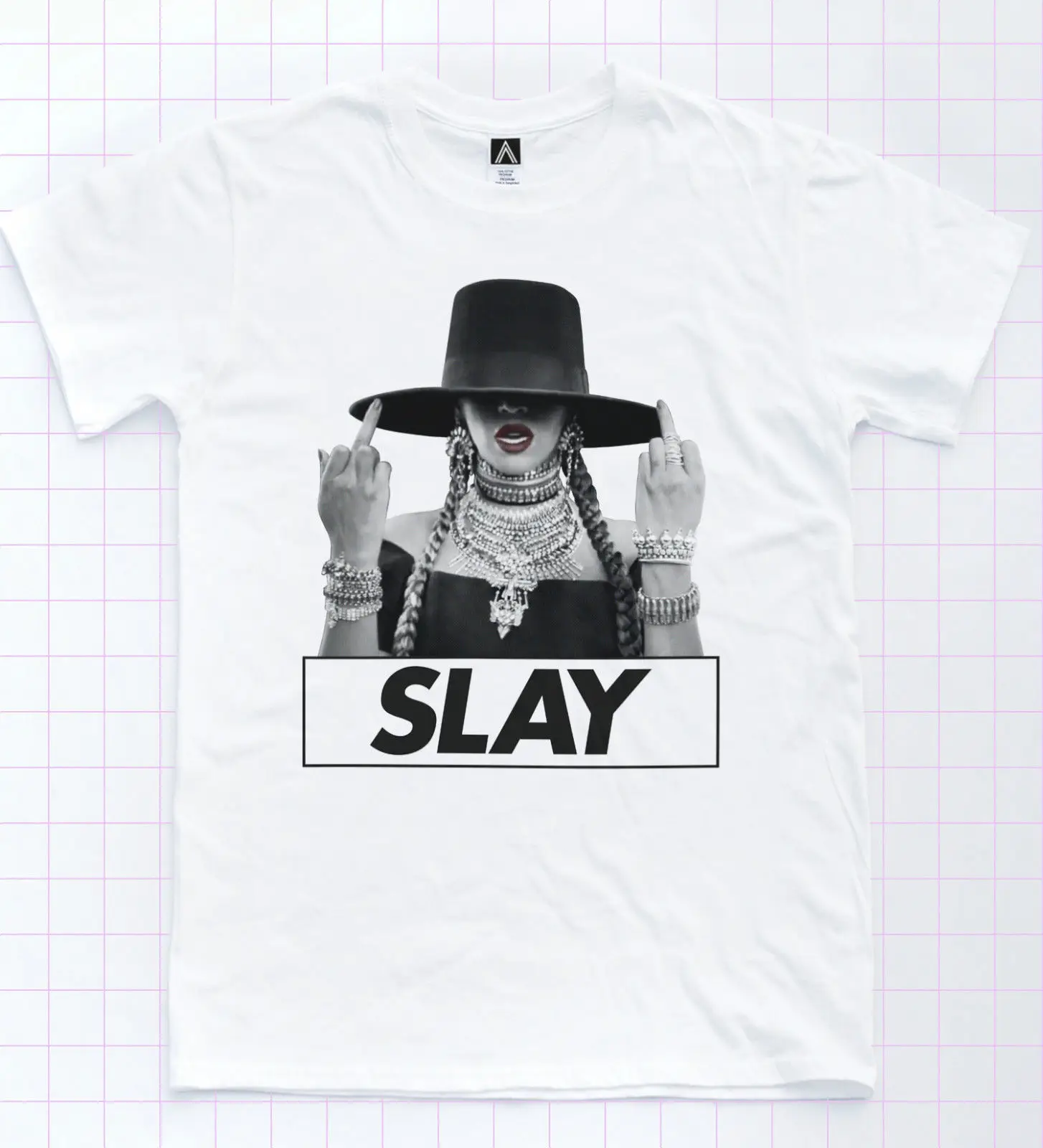 Футболка SLAY Beyonce Formation Lemonade Swag Tee Tumblg Blvck Fresh Jay Z Top