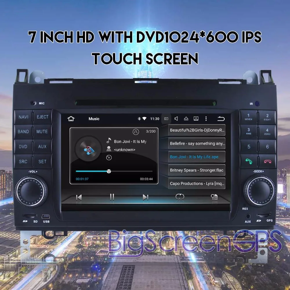 Восьмиядерный CD DVD плеер 2 Din стерео Android 8 0 автомобильное радио для класса A W169 B-class