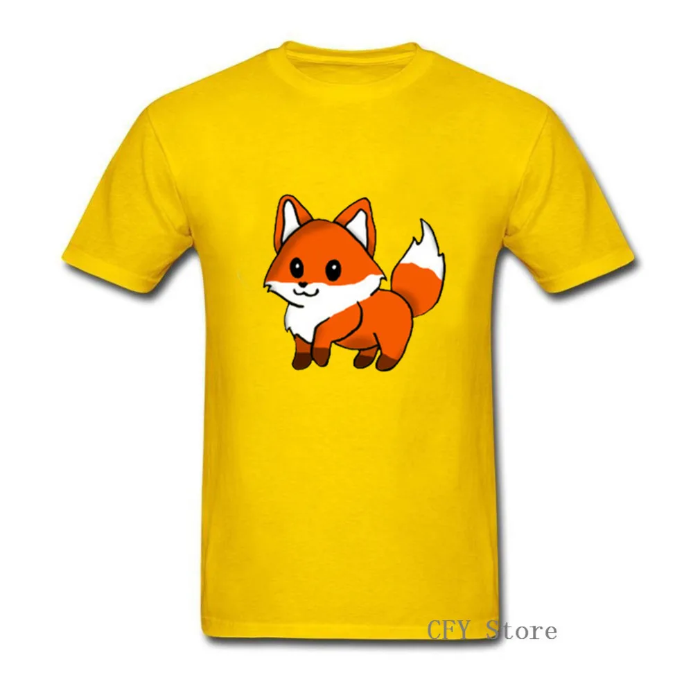 Футболка Foxy мужская с 3D принтом стильная тенниска круглым вырезом повседневная