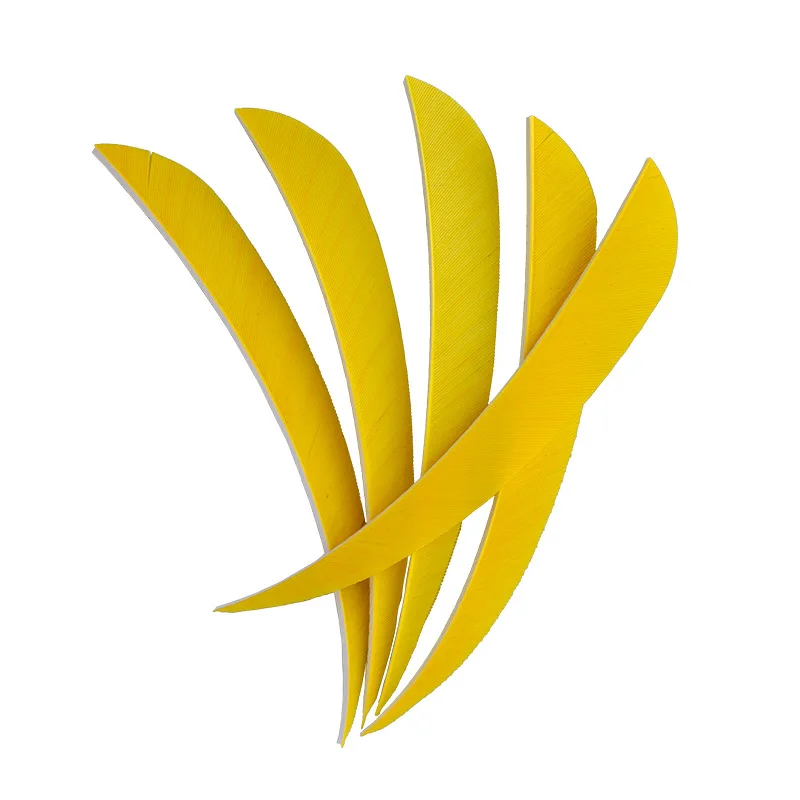 30pcs 5 inch arrow Water Drop Arrow Feathers Turkey Feather Vanes Shooting Hunting Accessories |