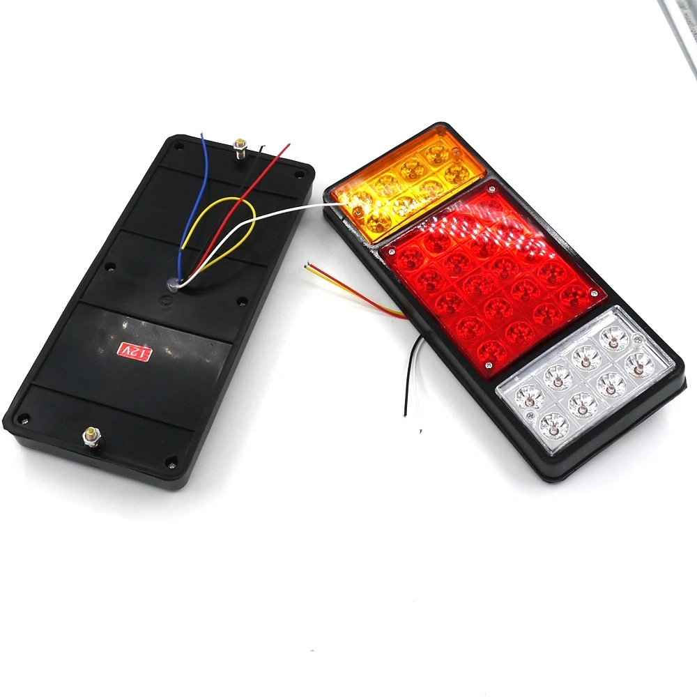 Eonstime 2шт задние фары мощностью 12V / 24V для грузовика 36 LED 2x фонари прицепа кемпера
