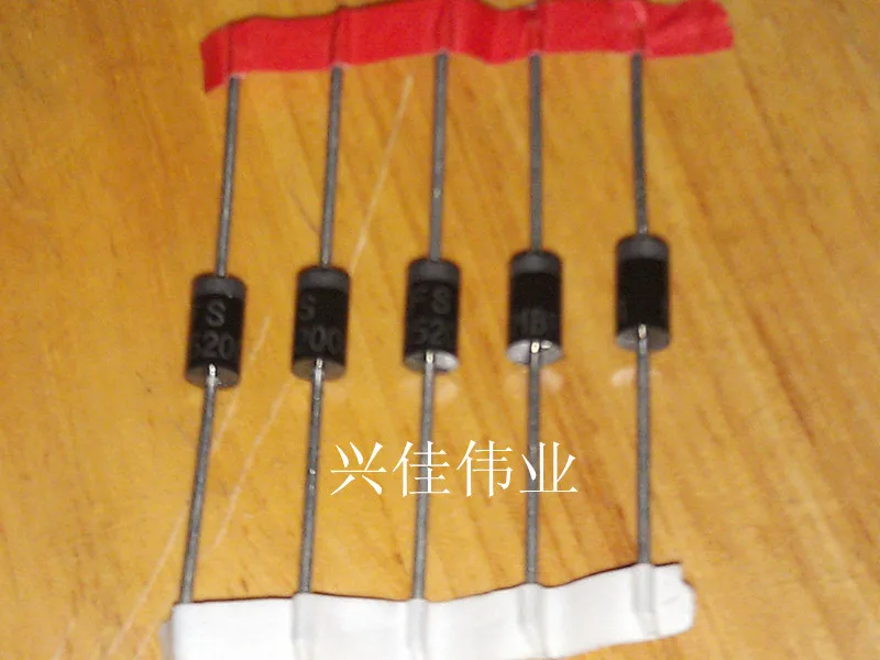 

The new SR5200 = SB5200 MBR5200 DO-27 5A / 200V Schottky diode