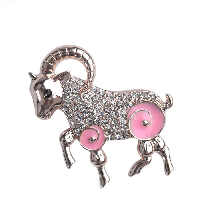 Женская Брошь из овечьей шерсти Классическая брошь в форме костюма стразы три