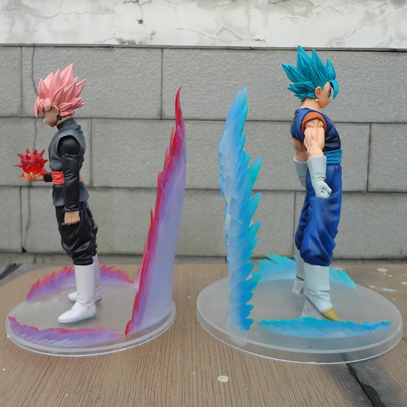 Dragon Ball Супер Vegetto Vs. Гоку фигурку масштаб dipinte figura Effetto Risparmio Aura Ver. ПВХ рис Giocattoli