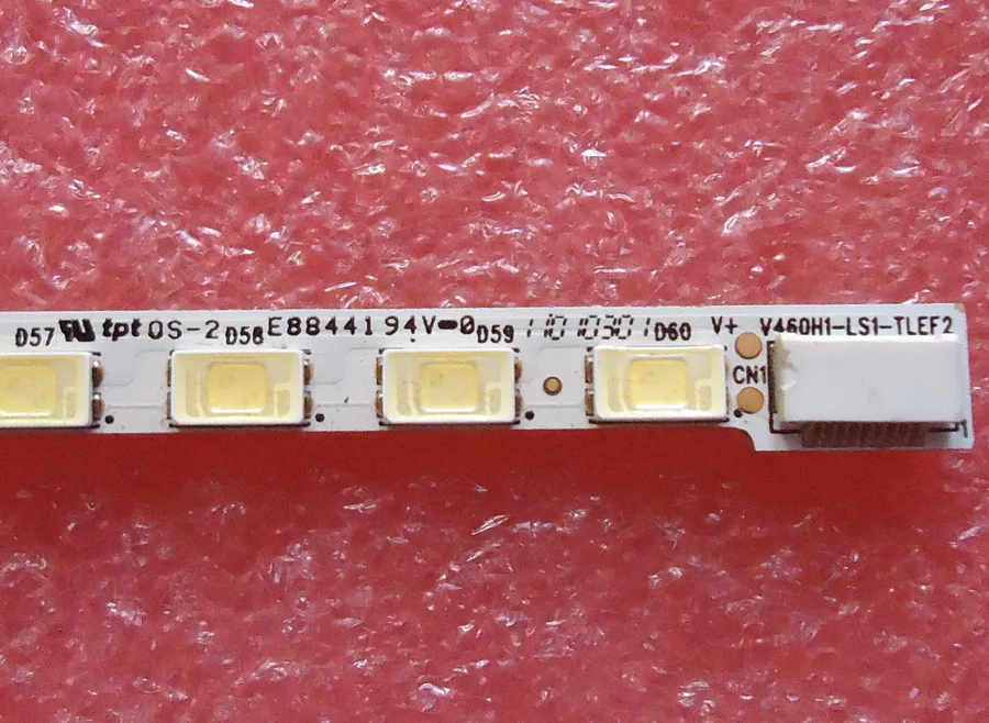 10 шт. для TCL D46P6100D Артикул лампа V460H1 LS1 TLEF2 экрана 1 = 60LED 518 мм 100% Новинка|screen|screen ledscreen