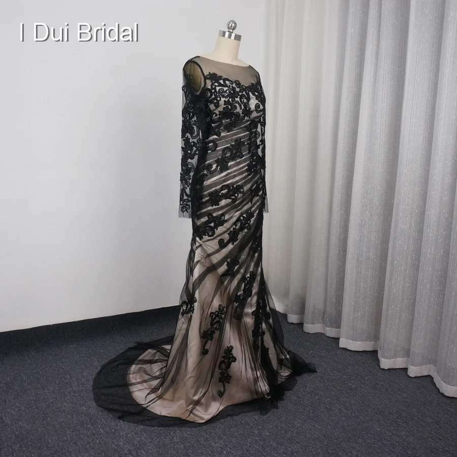 Платье с длинным рукавом для матери невесты кружевной аппликацией | Свадьбы и