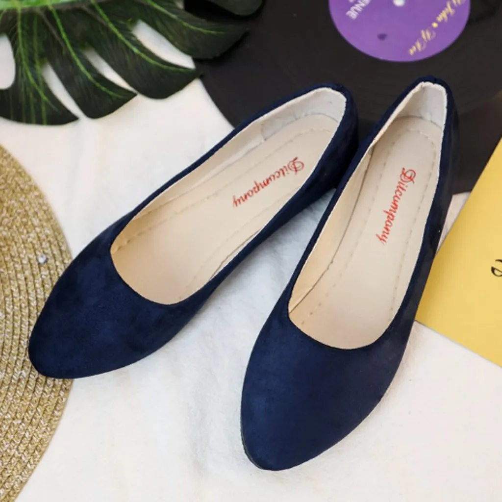 Женские сандалии без застежки на плоской подошве повседневные дамские балетки