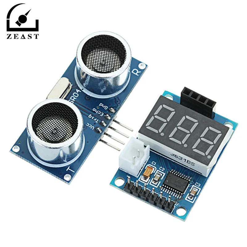 Ультразвуковой модуль измерения расстояния HC SR04 тестовая плата Серийный порт