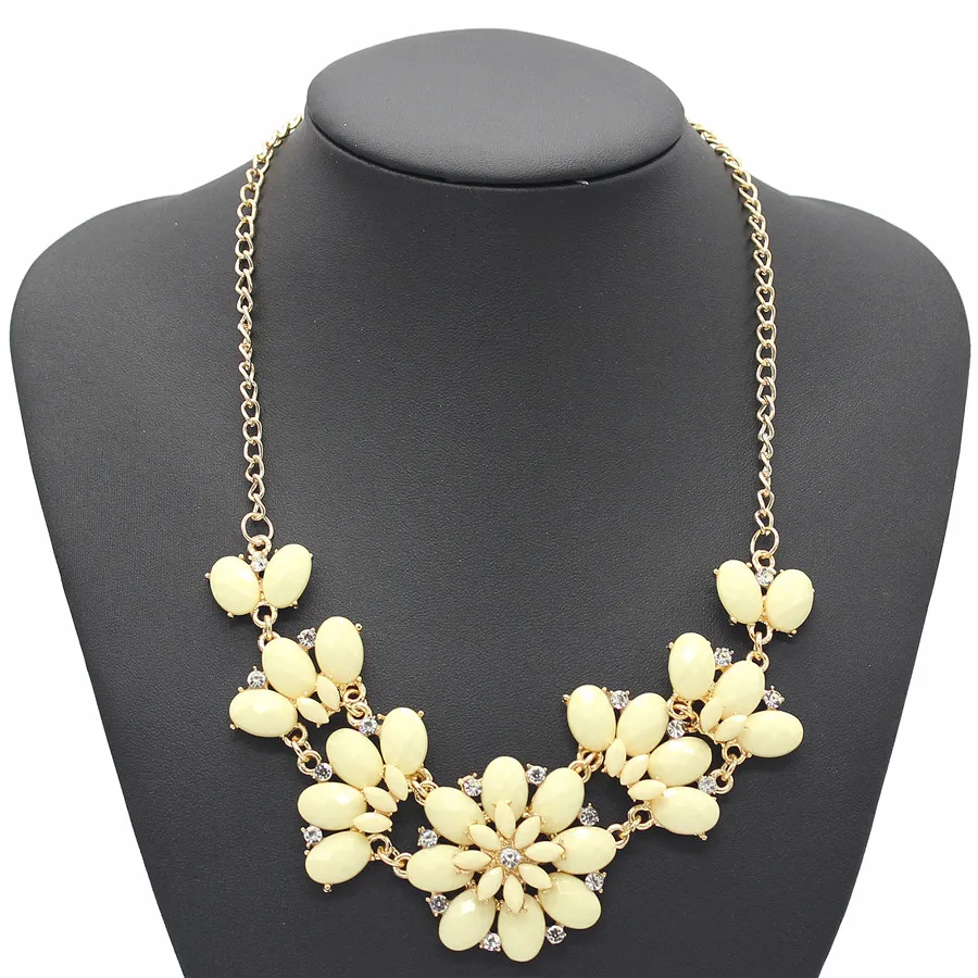 ADOLPH ювелирные изделия 2014 Новые 6 цветов модные цинковый сплав стразы цветок кулон