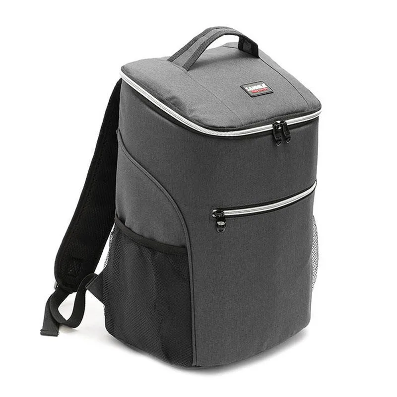 20L супер большой емкости Водонепроницаемые Изолированные сумки для обедов