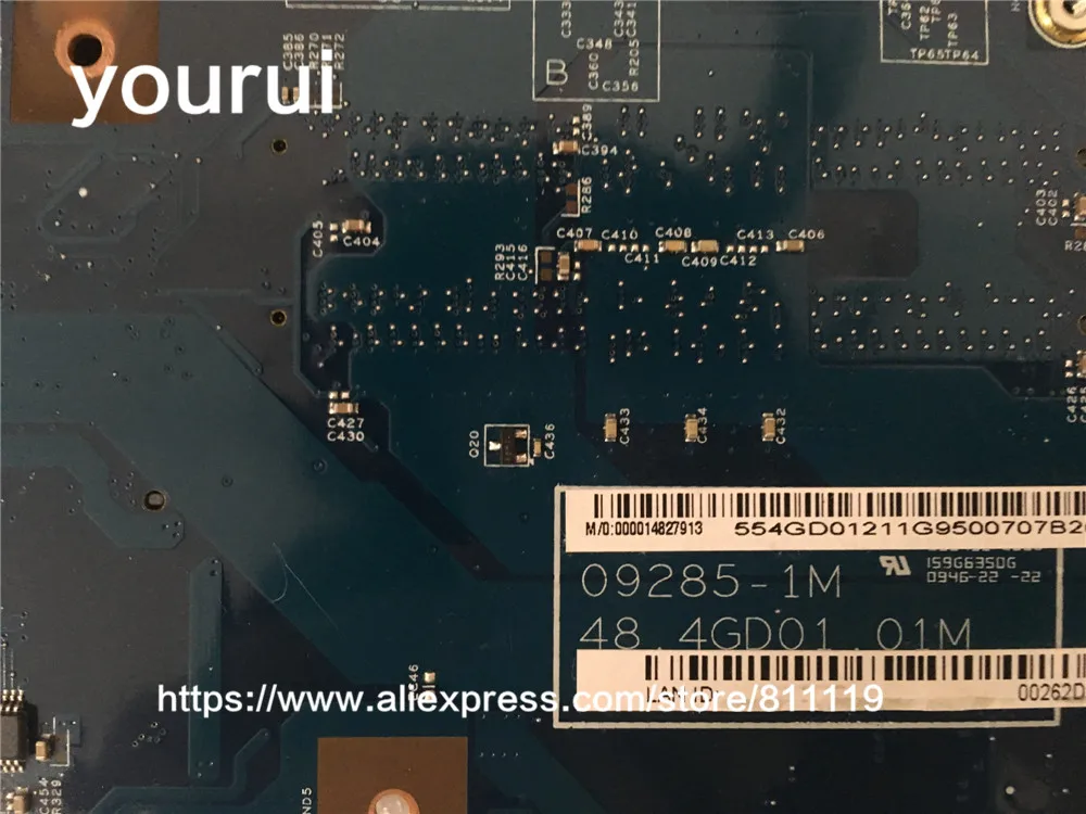 Yourui для ноутбука Acer Aspire 5740 Series материнской платы MBPM601002 MB.PM601.002 09285 1m 48. 4gd01.01m