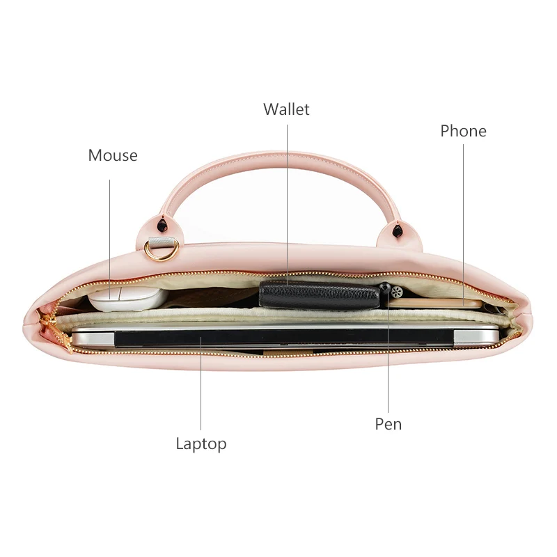 Сумка для ноутбука сумка Macbook Air Pro 11 12 13 15 Retina Lenovo Dell HP Asus женская наплечная