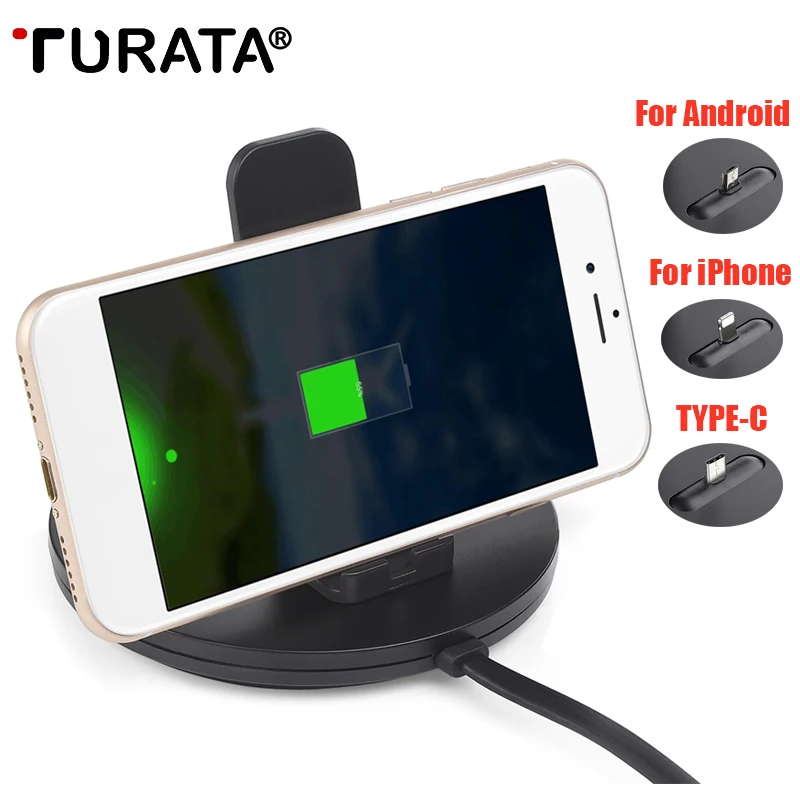 TURATA для iPhone/Тип C/Android зарядное устройство синхронизации данных зарядная станция