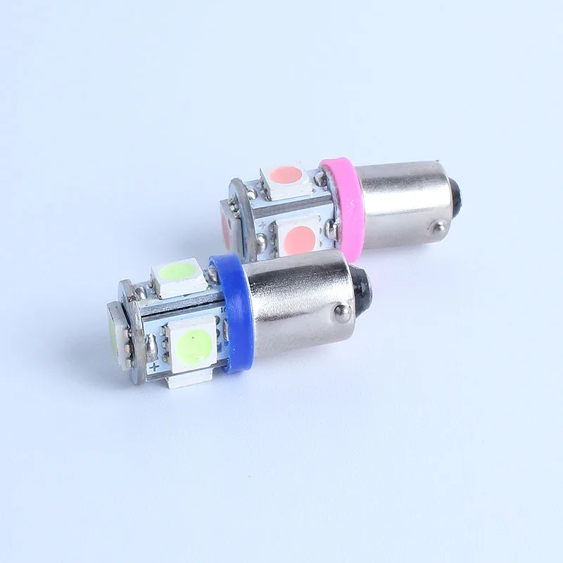 10X T11 BA9S 5 SMD 5050 Светодиодный Светильник лампы 5SMD T4W 1445 Q65B H6W 182 53 57 автомобильные