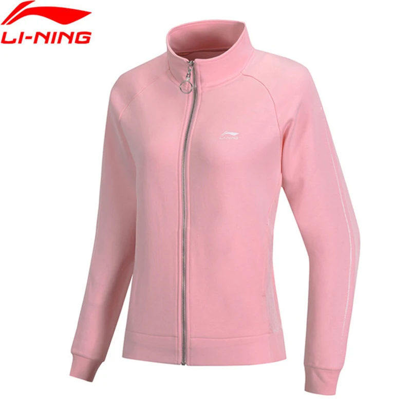Li-Ning Women The Trend Sports Sweater Loose Fit 70% Cotton 30% Polyester LiNing Fitness Sport Hoodie AWDP134 CJFM19 | Спорт и