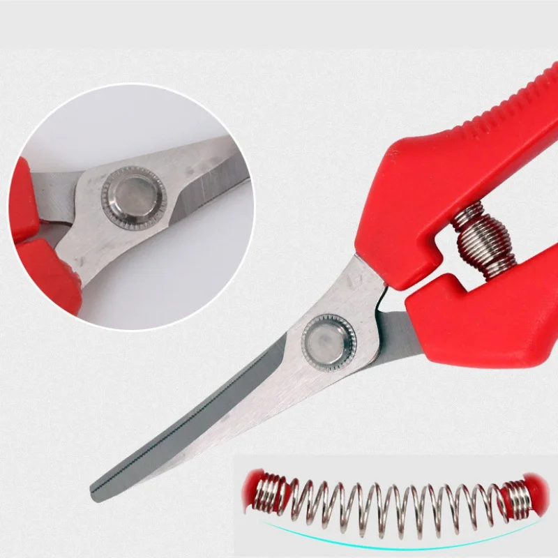 Нескользящая длинная ручка и безопасный замок триммер секаторы с изогнутыми