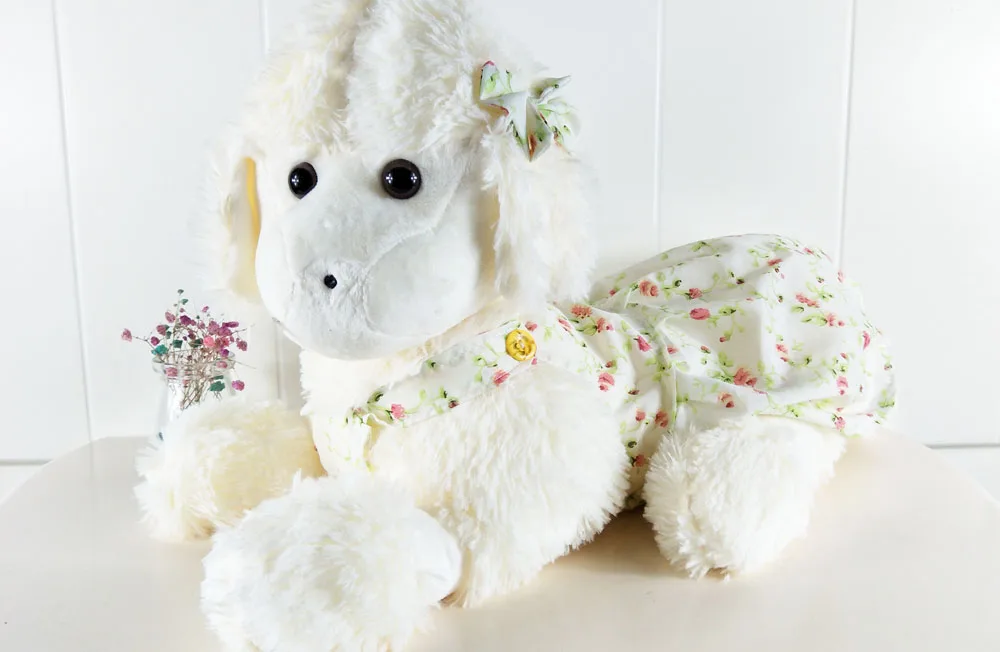 Плюшевые игрушки BOLAFYNIA для детей цветочный цветок собака девочек детская игрушка