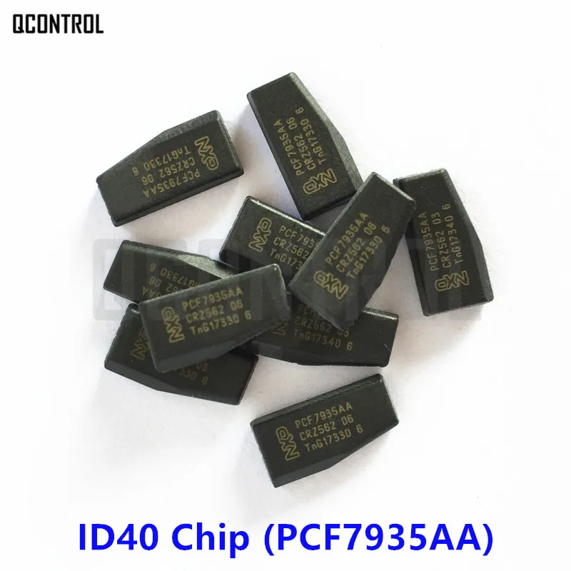 QCONTROL ID40 PCF7935AA чип транспондера для OPEL/VAUXHALL автомобильное зажигание|chip id40|chip