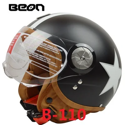 BEON B-110 B-110A B-110B мотоциклетный шлем козырек объектив PC материал шлем зеркало Женский шлем, защищающий от УФ излучения объектив