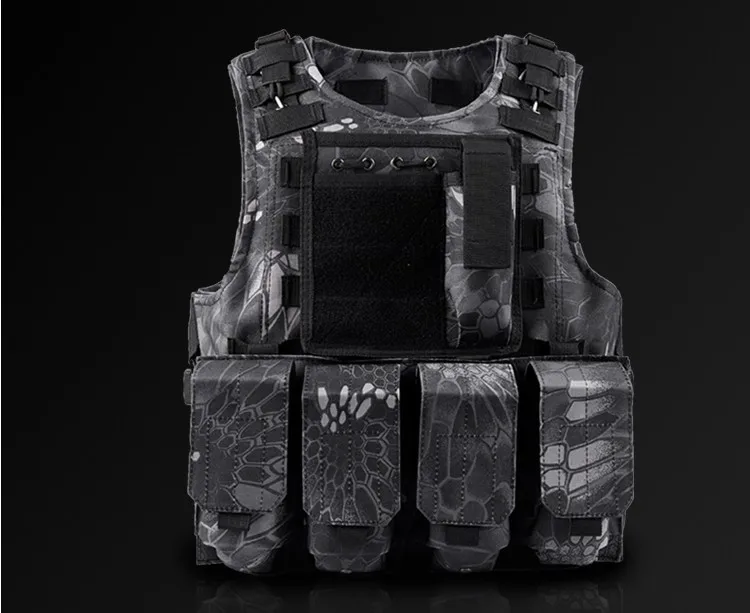 Быстросъемный военный модульный Тактический Жилет Molle CIRAS, штурмовой жилет, боевые жилеты для страйкбола, включает в себя чехол и сумку для аксессуаров