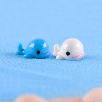8pcs mini dolphins animals dollhouse micro fairy decor diy accessories