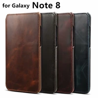 premium retro leather case note9 protective shell flip cover for samsung galaxy s10 s9 plus note 8 9 note8 business retro luxury