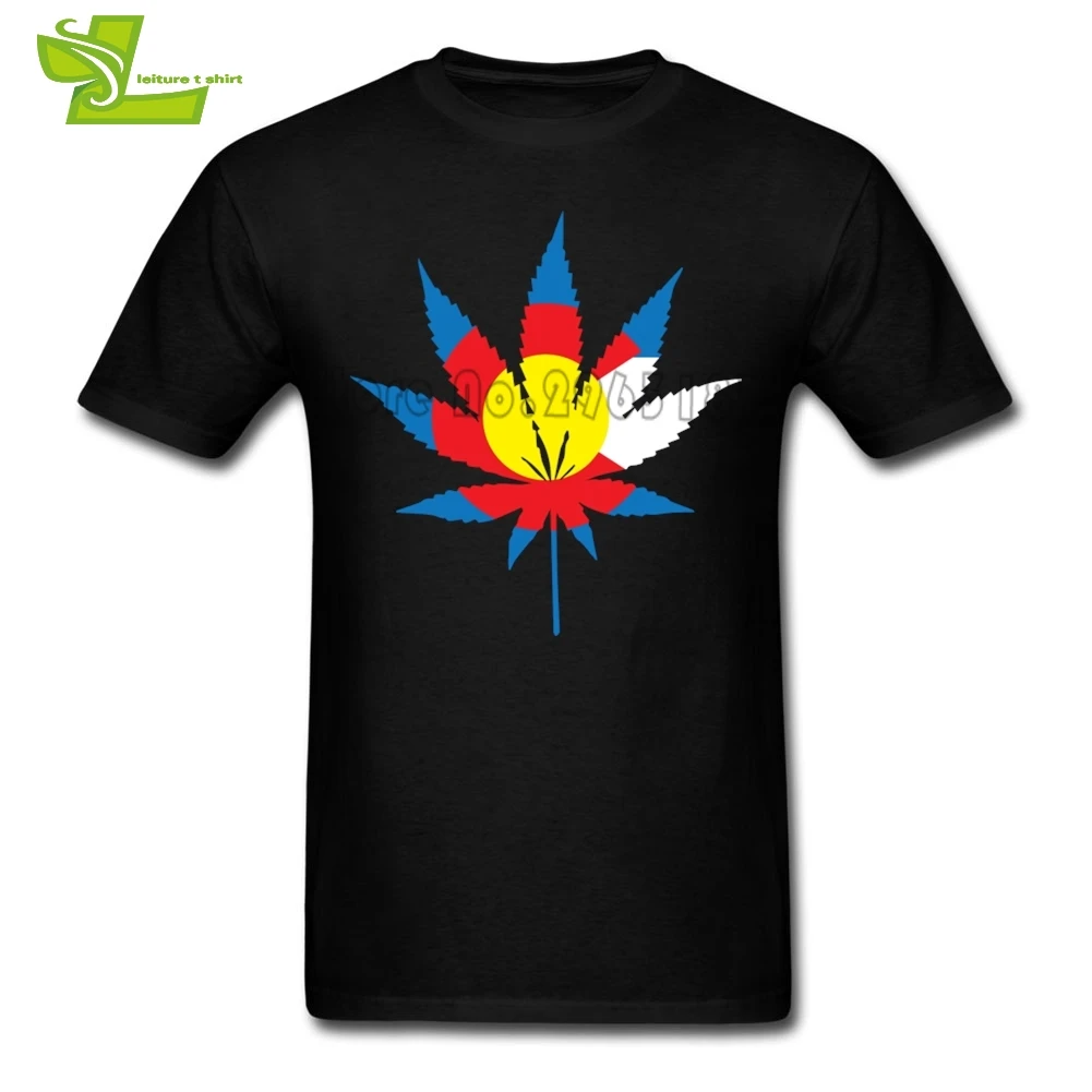 Колорадо сорняк Футболка Мужская Новые личность футболка популярная летняя