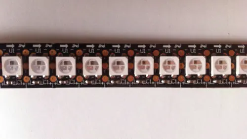 1 м 144 светодиодов программируемый WS2812B PCB черный цифровой 5050 RGB LED w/Встроенная WS2811IC
