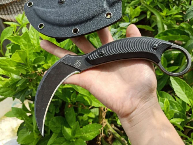 Охотничий коготь нож Тактический karambit Кемпинг портативный Открытый выживания