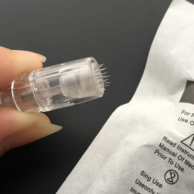 

50 PCS Electric Derma Pen Needles Bayonet 12 pin MYM Cartridge For Auto Microneedle Derma Pen Tattoo Needles 12 pin Needle Tip