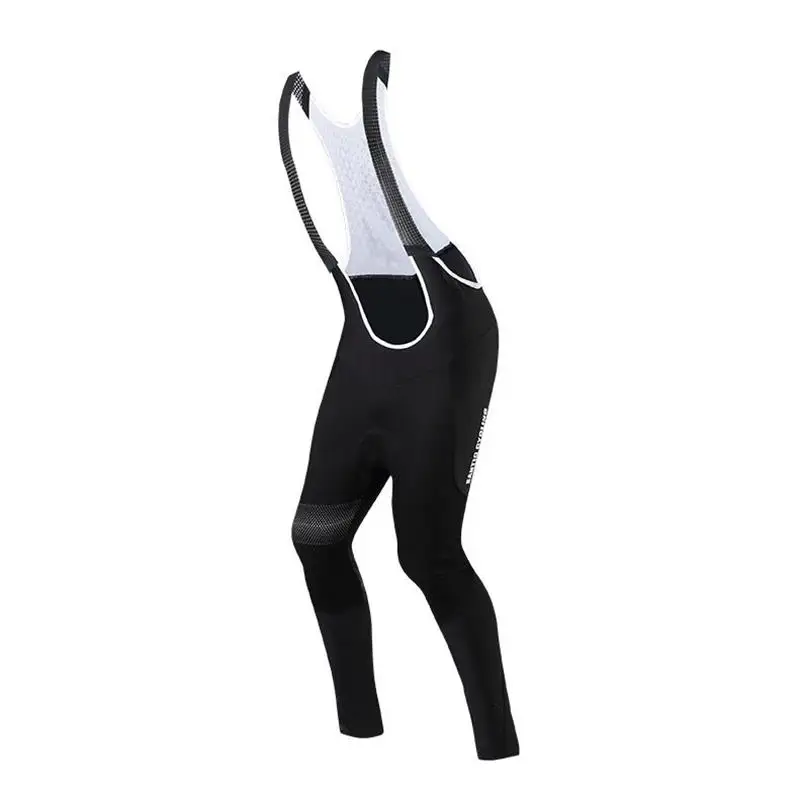 

Santic Men Cycling Long pants/tights Winter thermal fleece Bicycle Bib Long Pants Mtb Ropa Pantalon Ciclismo Invierno