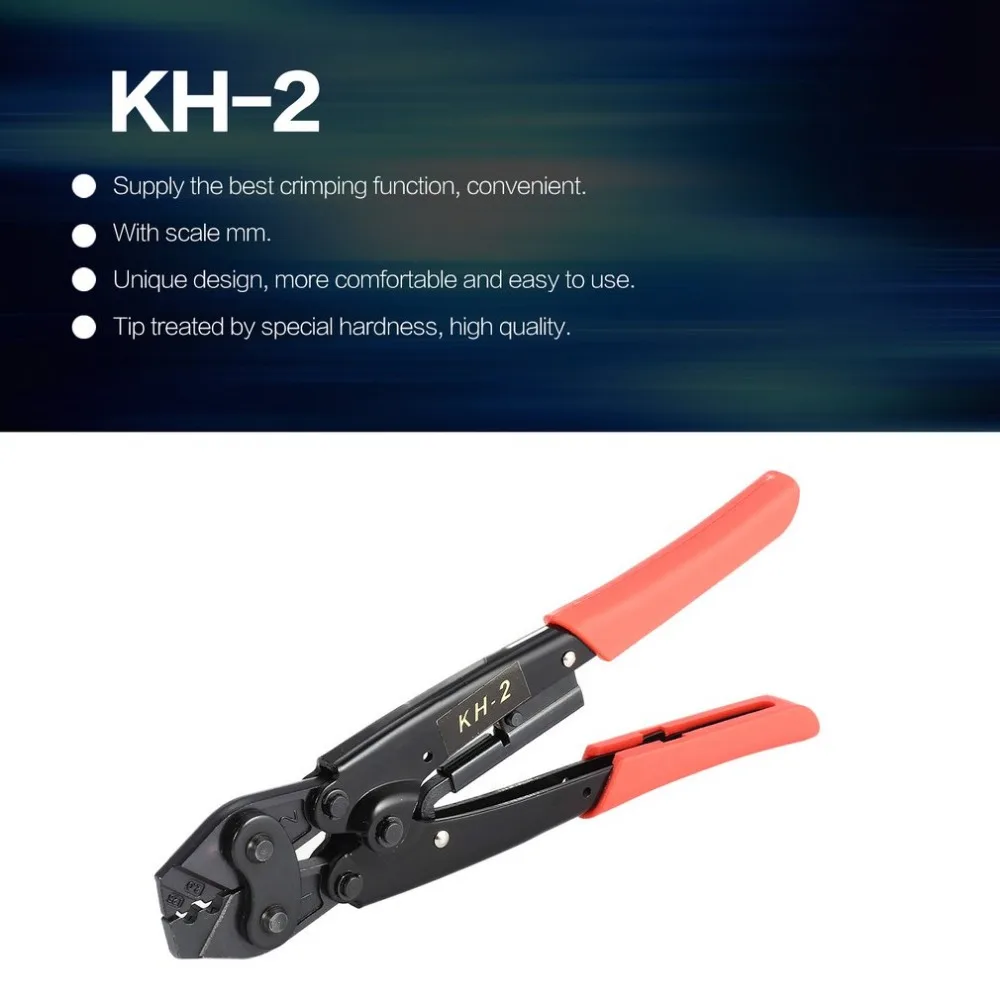 Clamp Fiber Plier Cable Wire Crimper Crimping Precision Electronic Terminal Hand Tools Automatic with Scale Professional |