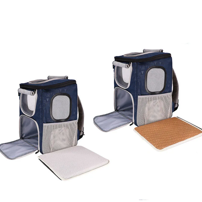 Портативная дышащая сетчатая сумка для кошек переноски дышащий сетчатый Рюкзак