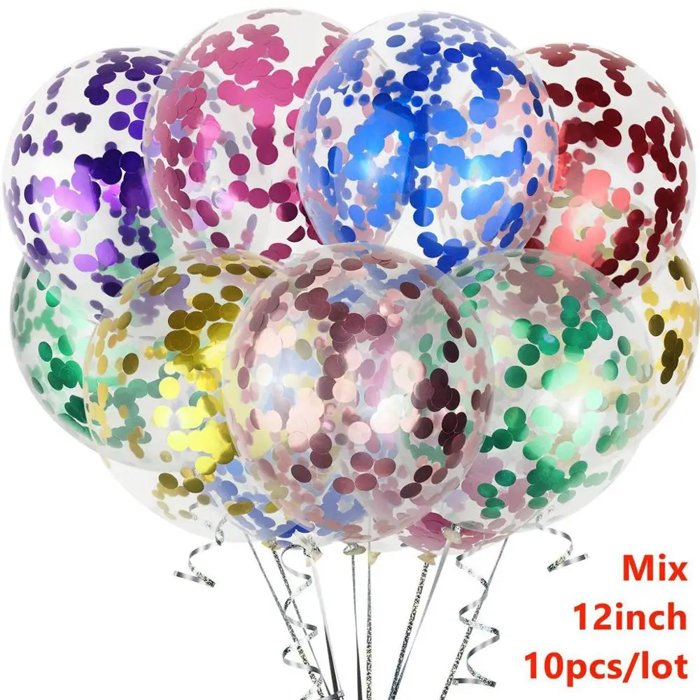 Mixed Balloons Taoup 32 дюймов счастливый детский день рождения воздушный шар из фольги Градиент Радуга количество баллоны письмо балон гелий балоны Свадебный шар - Цвет: Mixed Balloons