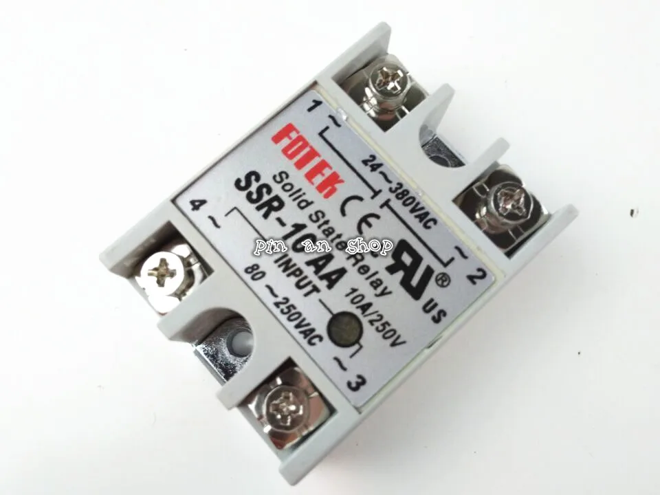 1 шт в наборе бесплатная доставка твердотельные реле SSR 10AA 10A на самом деле рост от